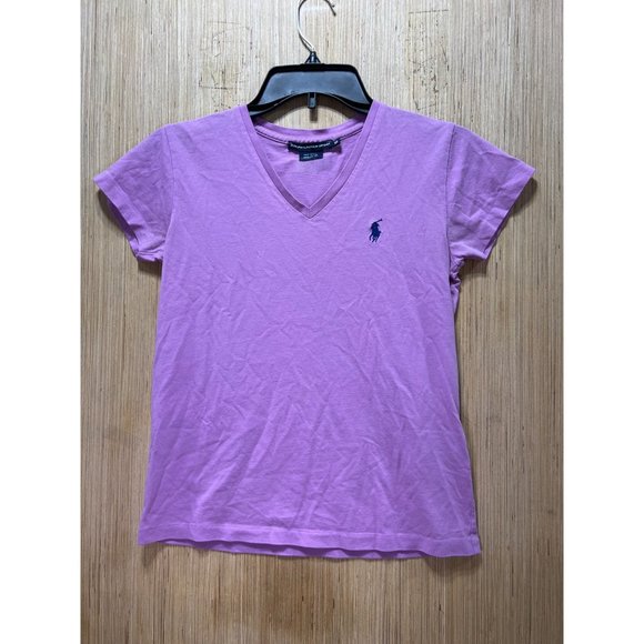 Ralph Lauren Sport - Women's Short Sleeve T-Shirt - Pink - Extra Small - Picture 1 of 12